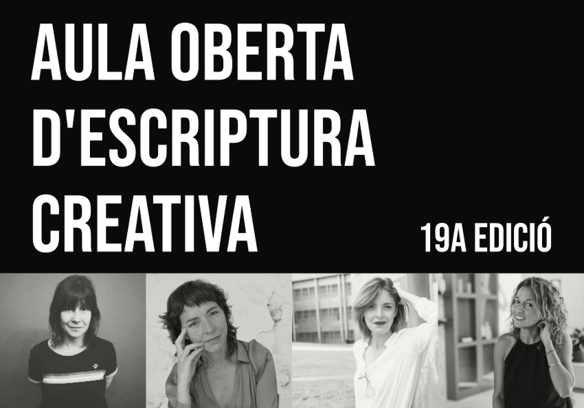 Aula oberta d'escriptura creativa. 19a edició